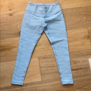Light Blue Textured CALIA Workout Leggings